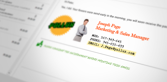 Signatures and disclaimers on Exchange Server