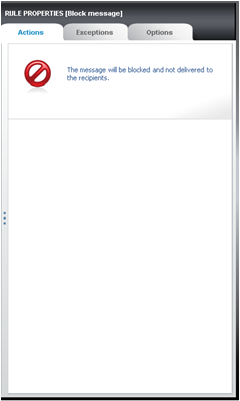 Properties field for Block message.. Properties field for Block message..