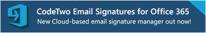 CodeTwo Email Signatures for Office 365