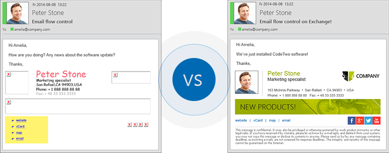 company email signature