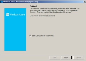 Synchronizing local AD to Office 365 by using DirSync