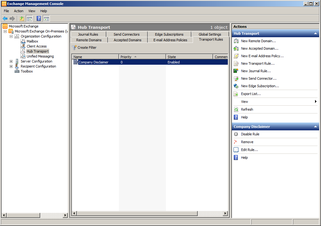 Exchange 2010 Mail Flow Chart