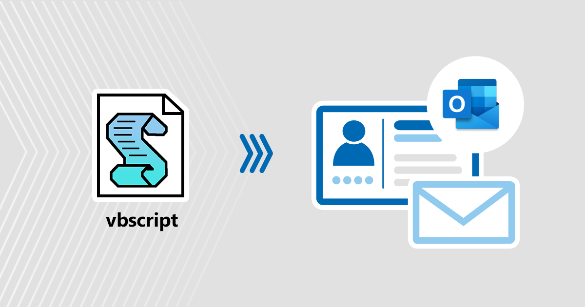 Active Directory Outlook Signature – VBScript