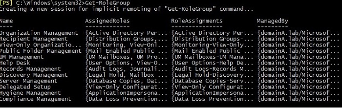 View all Admin Roles 