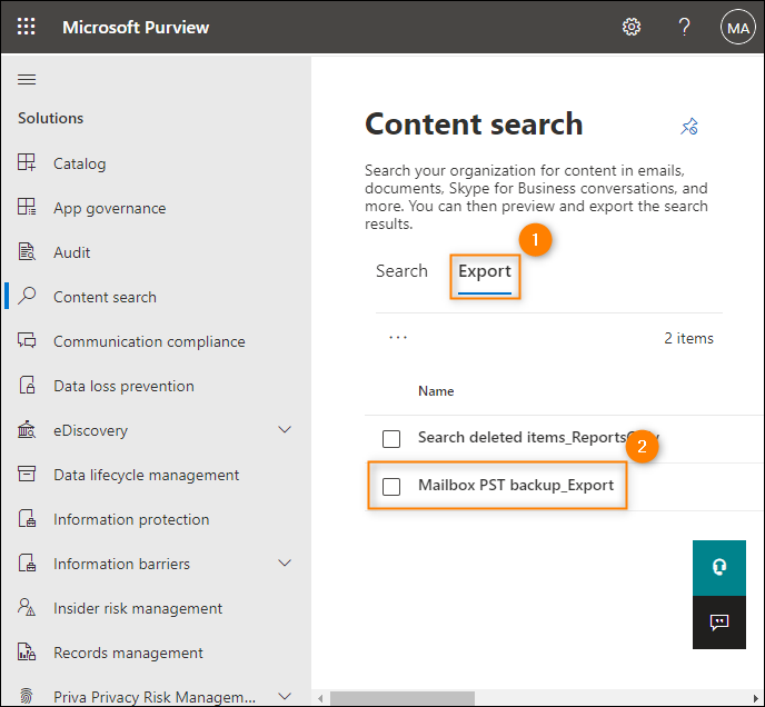 How to use eDiscovery in Office 365 to export mailboxes to PST