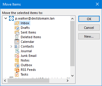 Move items to Inbox