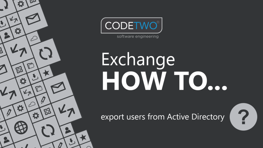 How to export users from Active Directory