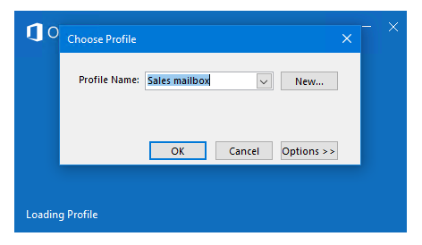 autoreply for distribution group choose profile