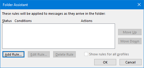 public folder auto reply 05 assistant add rule