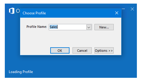 autoreply for shared mailbox 05 Choose Outlook profile