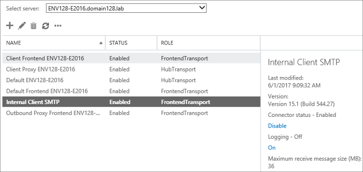 新的FrontEndTransport连接器