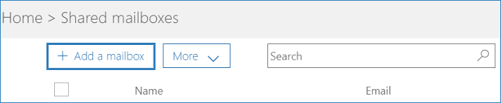 how to create shared mailbox in Office 365 2