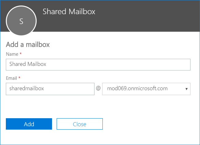how to create shared mailbox in Office 365 3