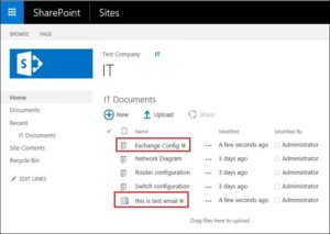 Exchange 2016 and SharePoint 2016 integration - part 1