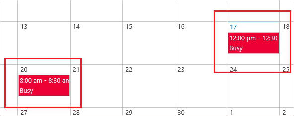 SharePoint and Exchange integration - calendar overlay 12