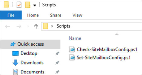 SharePoint and Exchange integration - site mailbox 19