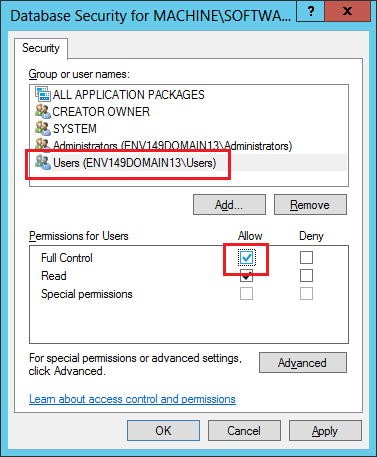 How to use Active Directory user photos in Windows 10 - Granting Full Control permissions to a registry key