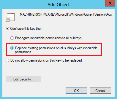 How to use Active Directory user photos in Windows 10 - Configuring additional permission options