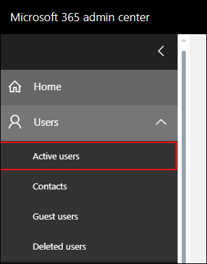 Microsoft 365 access active users list