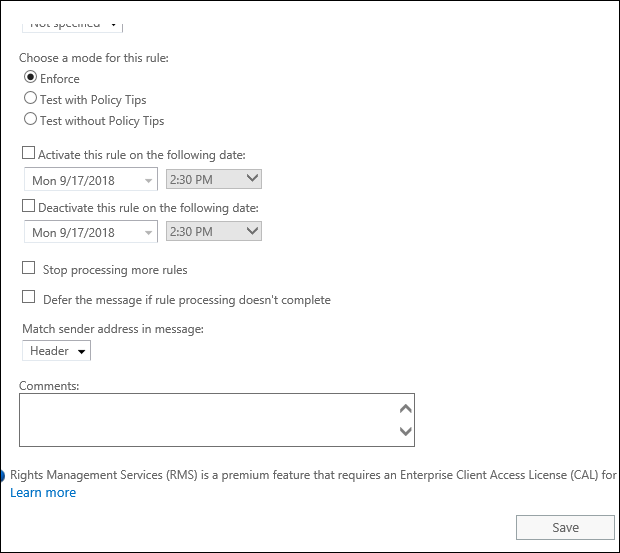 Add email signatures in Exchange 2019 4