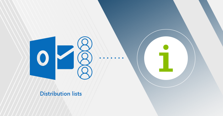 Distribution lists in Office 365