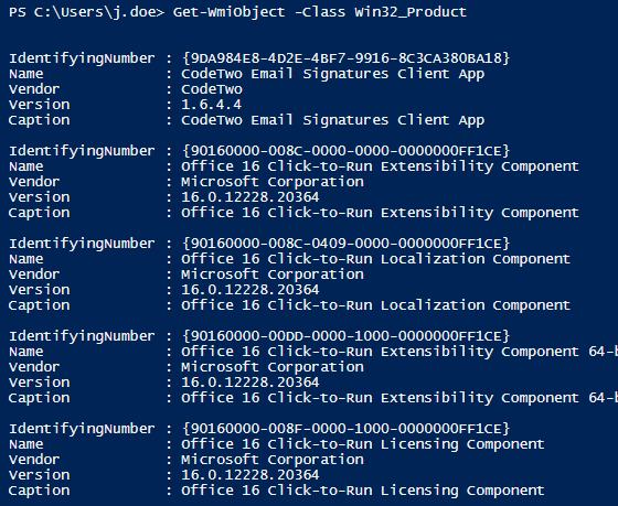 udslæt bryder ud dosis How to get installed software list with version numbers using PowerShell