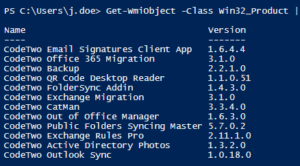 How to get installed software list using PowerShell
