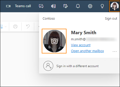 How to change a Microsoft 365 (Office 365) profile photo in a Microsoft 365 app or service