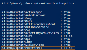 Deprecation of basic authentication in Microsoft 365