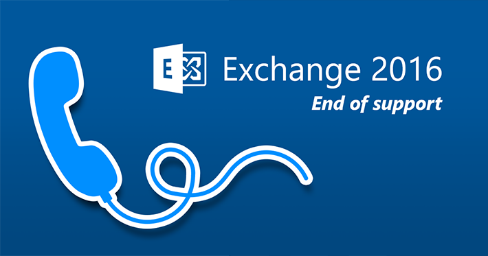 End of mainstream support for Exchange 2016