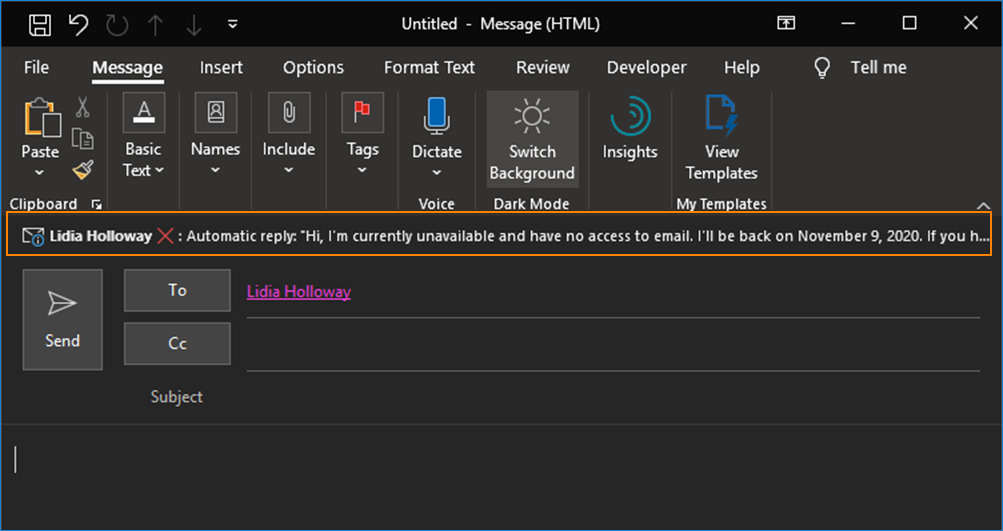 How To Set Up Out Of Office Messages In Office 365 Vrogue