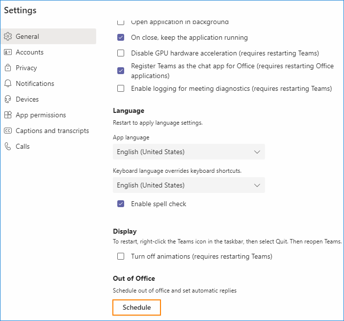 how to set out of office in microsoft outlook