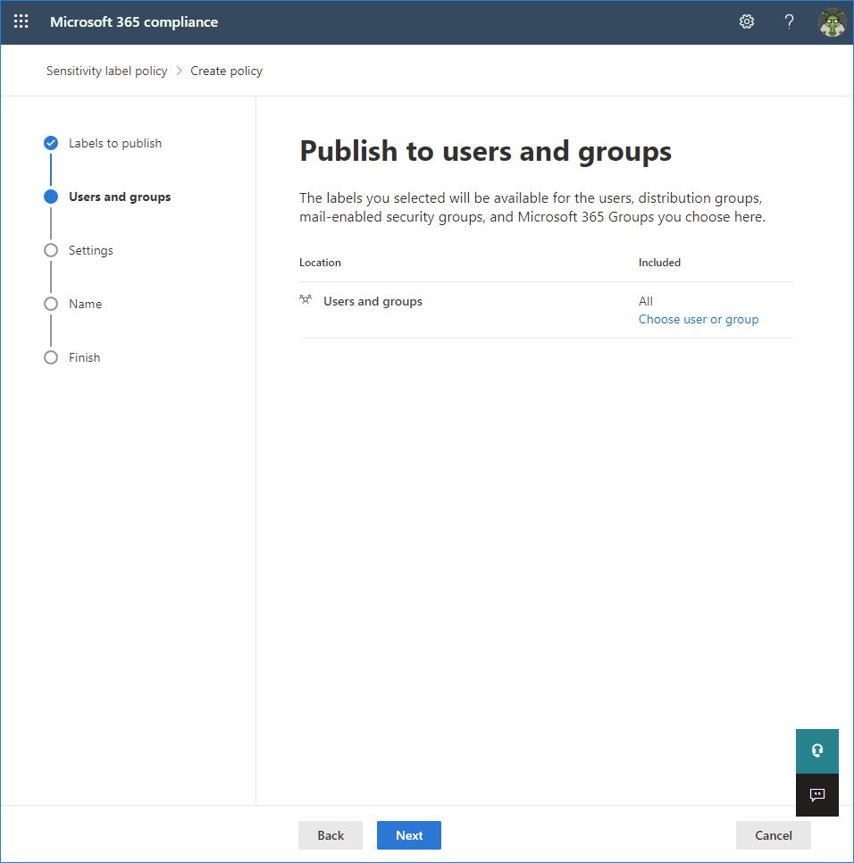 17 - publish to users and groups