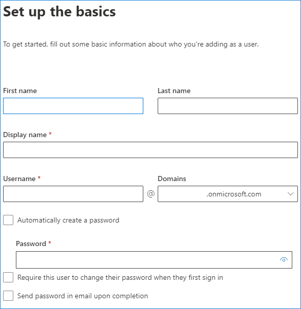 New M365 User Mailbox - Set up the basics