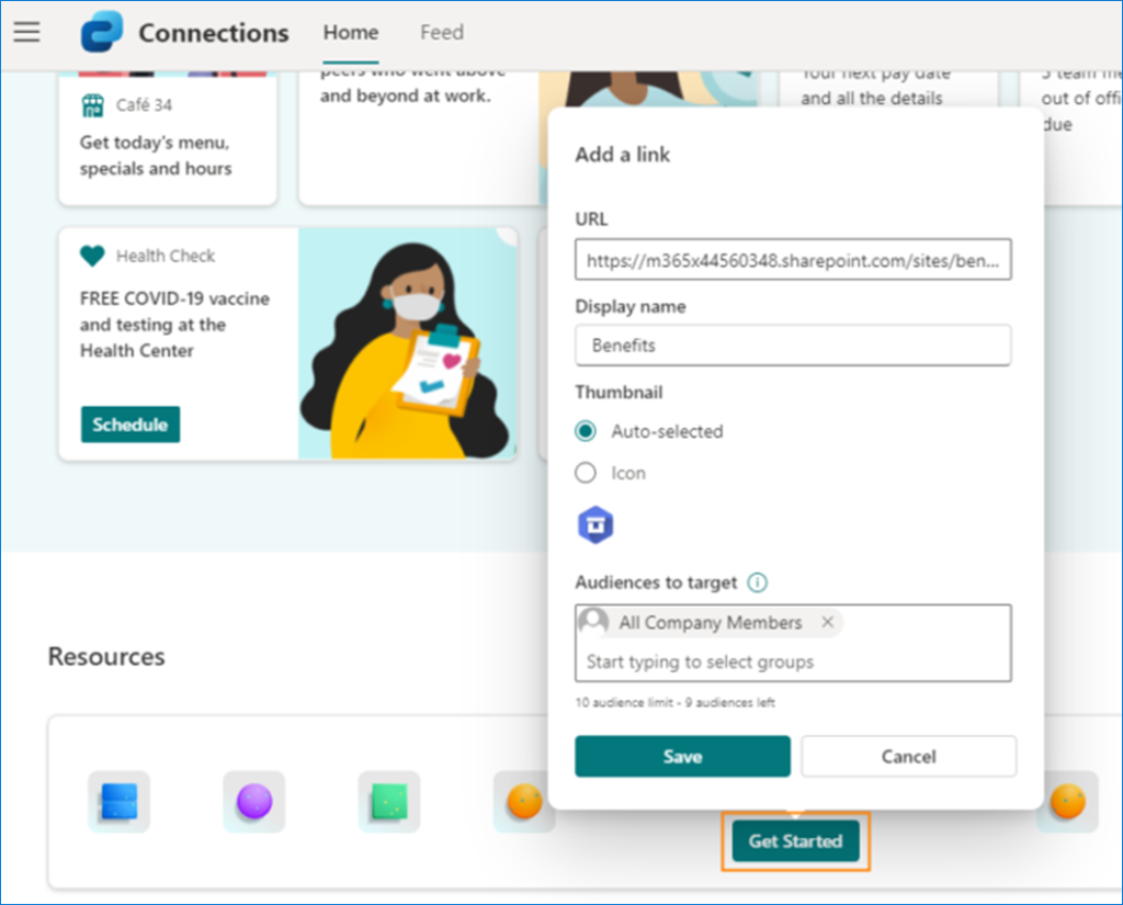 Viva Connections - get started
