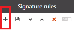 Adding new email signature rule in CodeTwo Email Signatures for Office 365