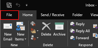 How To Remove An Email Account In Outlook 2019 2016 2013 Or 2010