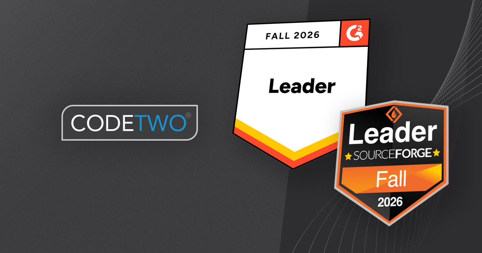 Fall 2026 awards for CodeTwo