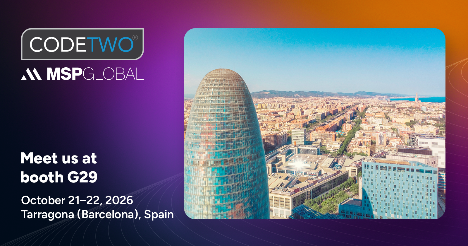 CodeTwo @ MSP Global 2026