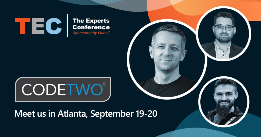 CodeTwo at The Experts Conference (TEC) 2023 Atlanta