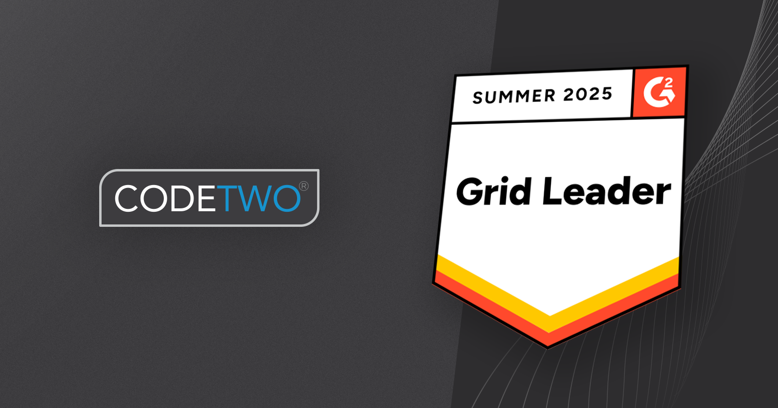 G2 Summer 2025 ratings are here – and CodeTwo is on the winner list!