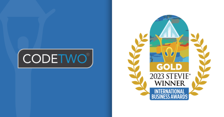 CodeTwo wins at 2023 International Business Awards