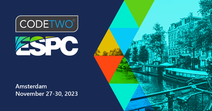 ESPC23 Amsterdam - Meet CodeTwo