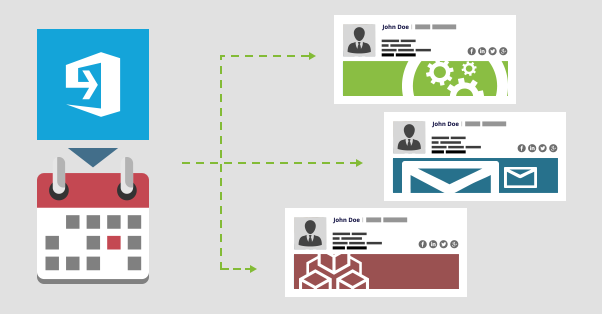 Schedule email signature rules in Office 365