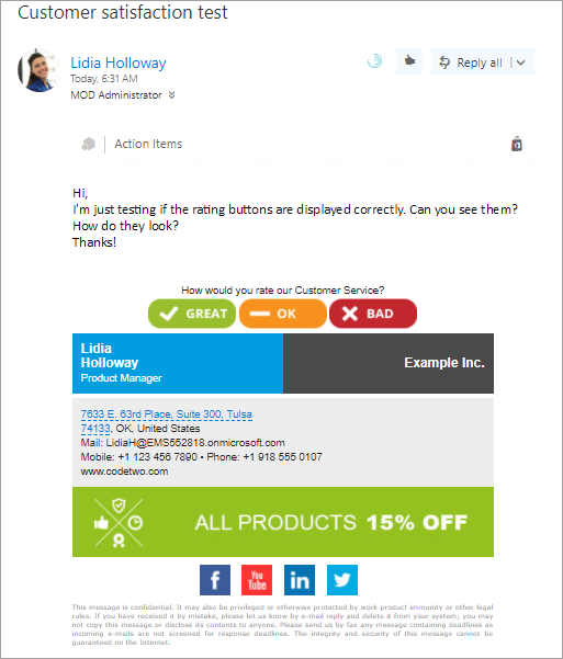 email signature surveys how to measure customer satisfaction great email signature