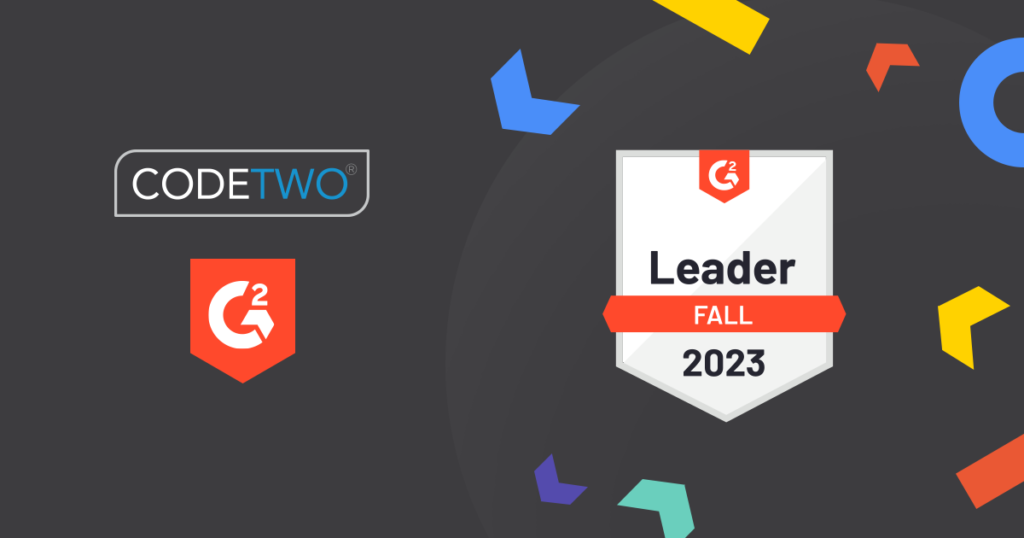 CodeTwo is the G2’s Fall 2023 email signature leader