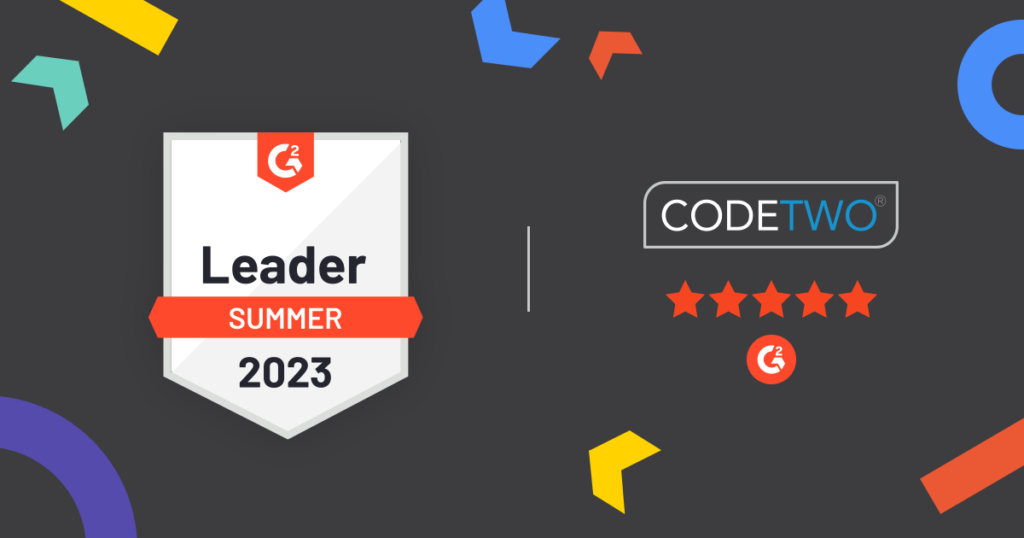 CodeTwo named G2 Summer 2023 email signature software leader.
