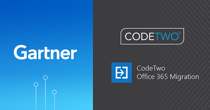 CodeTwo included in Gartner’s 2021 Market Guide for Cloud Office Migration Tools