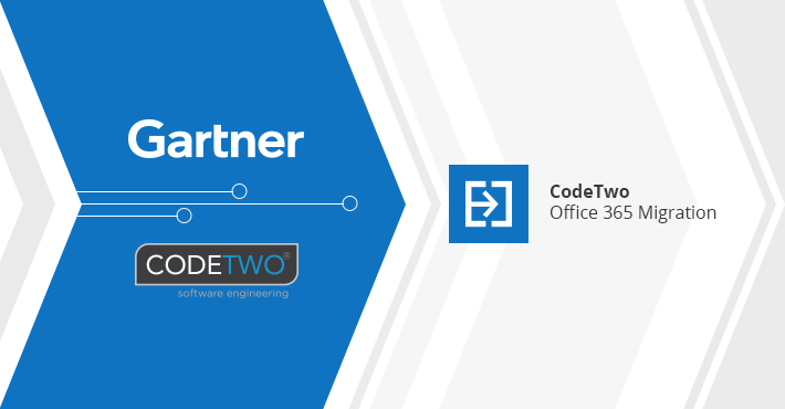 CodeTwo once again recognized as a Representative Vendor by Gartner