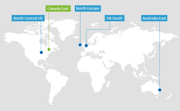 Canada East - a new geolocation for CodeTwo Email Signatures for Office 365